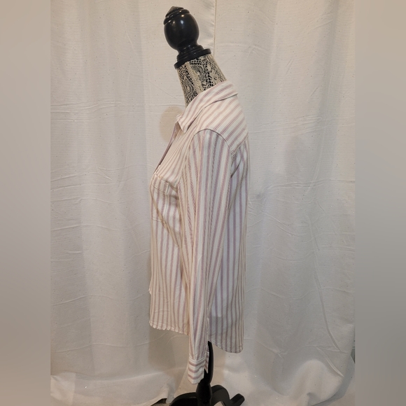 ARITZIA Sunday Best Montana Shirt .Camel/M.Magiq/Oak New Condition - Picture 7 of 13